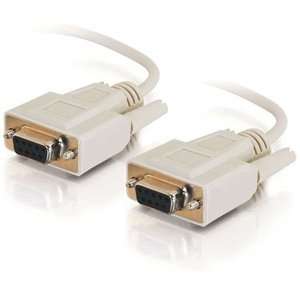 com Cables To Go Null Modem Cable. 1FT DB9 NULL MODEM CABLE F/F MODEM 