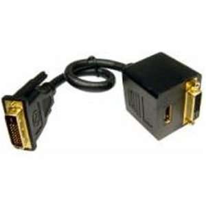  CABLES UNLIMITED Dvi Dandhdmi Cable Splitter W/ support 