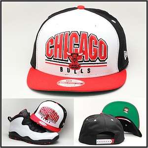 New Era Chicago Bulls Snapback Hat To Match For The Air Jordan Retro 