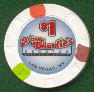 ARIZONA CHARLIES   Las Vegas   $1 CASINO & POKER CHIP  