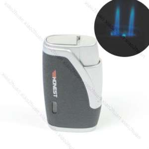 Double Torch Flame Cigarette Cigar Tobacco Lighter New  