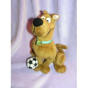  Plush 10 Scooby Doo Dog with Soccer Ball: Toys & Games