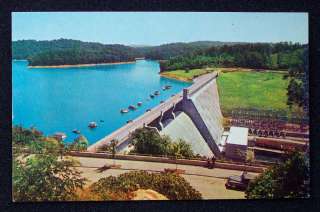 1950s Old Car Norris Dam Clinch River TVA Knoxville TN  