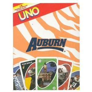  Auburn Tigers UNO Card Game