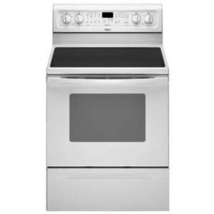  Electric Range with 4 Radiant Burners, Ceramic Glass Cooktop 