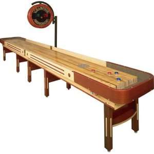  Champion 18ft Grand Champion Shuffleboard Table: Sports 