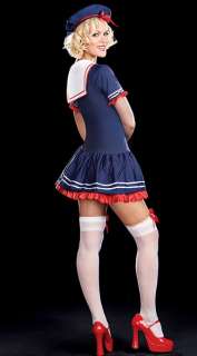 BC11 Hello Sailor Adult Fancy Dress Costume M 10 12  