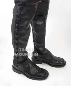 Victorian STEAMPUNK Spats Costume BOOT TOPS Covers  