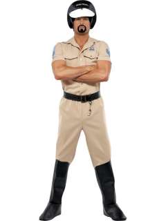 includes shirt trousers boot covers helmet and belt goatee not