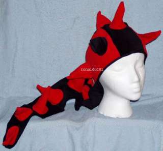 DRAGON COSTUME HAT HALLOWEEN CAP GAG CRAZY DAY TAIL NEW  