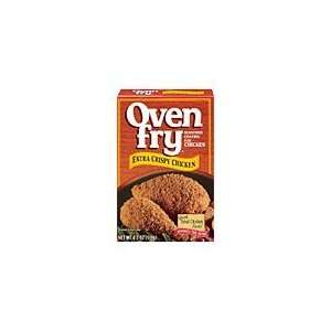 Oven Fry Seasoned Coating Extra Crispy For Chicken   8 Pack  