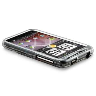 Clear Protector Phone Case+Privacy SP+Car+AC Charger For HTC 