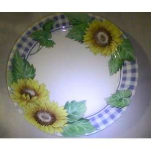  Corning Corelle Sunsation Sunflowers Dinner Plates   Set 
