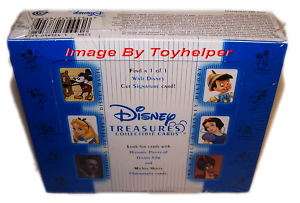 Disney Treasures Cards Packs Box Sealed Art Signature?  