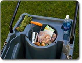   Fiskars 6221 Carry All 4 Cubic Foot Garden Cart: Patio, Lawn & Garden