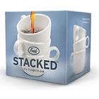 FRED Stacked Ceramic Coffee Mug Novelty Tea Cup