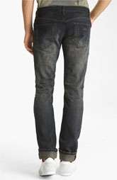 Dolce&Gabbana Slim Straight Leg Jeans (Distressed Blue Wash) $595.00