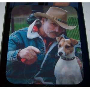 DICKEY BETTS & a Dog COMPUTER MOUSE PAD Allman Bros