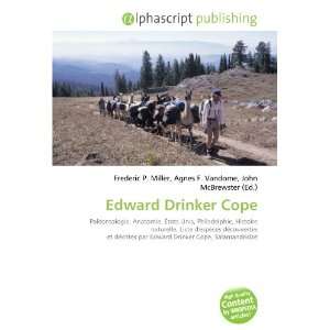  Edward Drinker Cope (French Edition) (9786133741775 