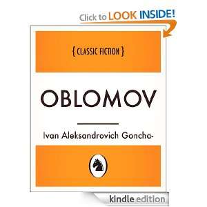 Oblomov Ivan Aleksandrovich Goncharov  Kindle Store