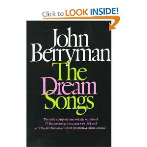  The Dream Songs John Berryman Books