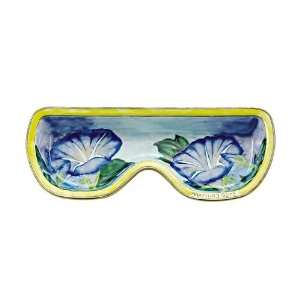 KELVIN CHEN Enamel Copper Handpaint Eyeglasses Holder/ Tray/ Dish 