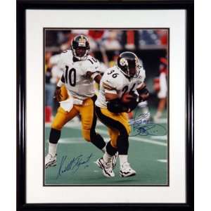 Kordell Stewart & Jerome Bettis Pittsburgh Steelers Framed 16x20 