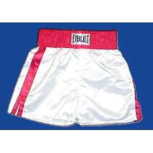  Larry Holmes Autographed Boxing Trunks