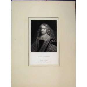  Portrait Lord Clarendon Bodleian Library Oxford Print 