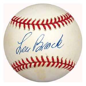 Lou Brock Autographed / Signed Baseball