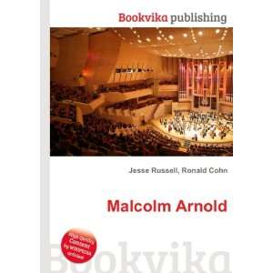  Malcolm Arnold Ronald Cohn Jesse Russell Books