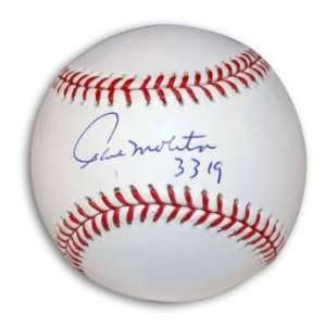 Paul Molitor Signed MLB Baseball Inscribed 3319