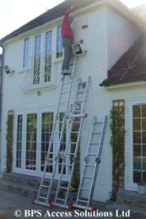 Multi Purpose Ladder configured as Extension Ladder   3 height 