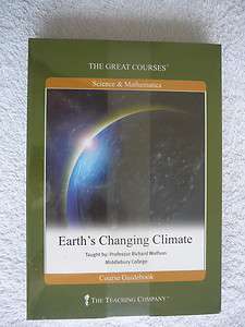 Teaching Co Great Course EARTHS CHANGING CLIMATE DVDs Brand New 