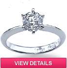   carat D/VS IDEAL CUT Diamond Solitaire Engagement Ring / Shiree Odiz