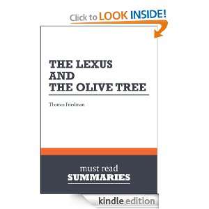 Summary The Lexus and the Olive Tree   Thomas Friedman Must Read 