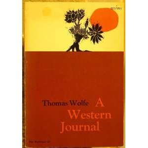  Western Journal Thomas Wolfe Books