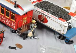   Kelly Jr. The Ringmaster Electric Circus Train Set G Scale  