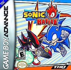 Sonic Battle Nintendo Game Boy Advance, 2004 785138321578  