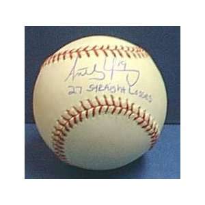  Anthony Young Autographed Baseball