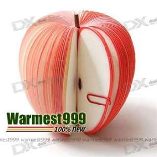 NEW Apples Fruit Red Notepads Desk Note Writing Memo Pad Paper 