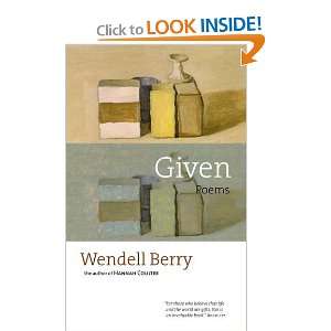  Given Poems [Paperback] Wendell Berry Books