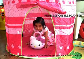 Cubby House Princess Pink Castle Play Tent for Girls  