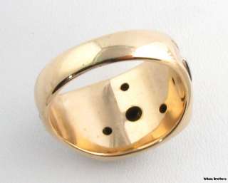 PAST MASTER Diamond Ring   14k W&Y Gold   Masonic Solid Back Vintage 