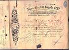 India 1929 Agra Electric Supply Co Ltd Share Certificat