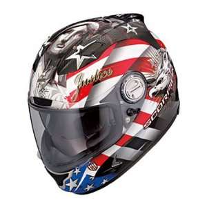  Scorpion Freedom EXO 1100 Street Motorcycle Helmet   Red 