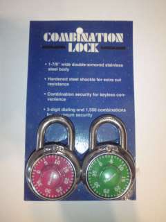 Master Lock Combination 2 Pack Pink  Locker, Bike, Shed  