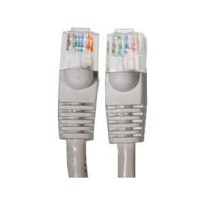  Gray 3 Foot Cat5e Ethernet Patch Cables Molded Boots 