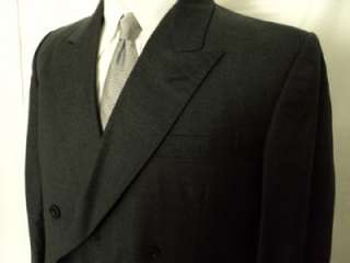 Rare $6500 BESPOKE TOMMY NUTTER SAVILE ROW Grey SUIT 40  