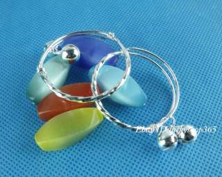 Wholesale 10pcs S80 silver baby kid bracelet bangle C  
